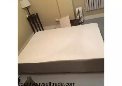 Brand new Serta 14" gel memory foam mattress